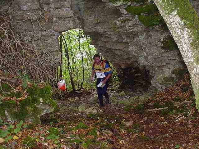 Philippe Minard au Raid Bombis 2000